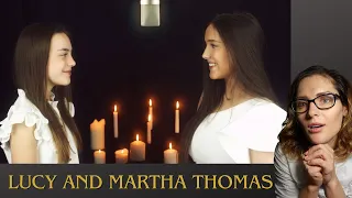 LucieV Reacts to Lucy and Martha Thomas - The Prayer