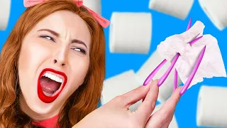 HARD TO BE A GIRL || Crazy Girls BEAUTY Struggles and Situations || Relatable Moments by Bla Bla Jam