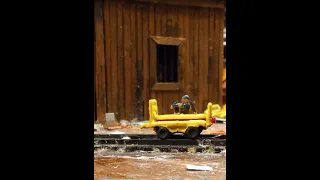 Motor Car/Speeder w/ Operator by Roundhouse HO Scale Danville County Railroad Train Layout COOL!!!