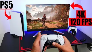 Best PS5 Setup - 4K 120FPS | BenQ MOBIUZ EX3210U Gaming Monitor