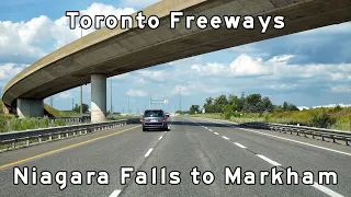 Toronto Freeways - Niagara Falls to Markham - QEW, Highway 403 and 407 ETR - August, 2021