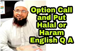 Option Call Option Put Halal or Haram | English Q A