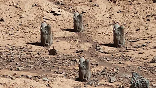 Strange Stunning view of Mars! Images By NASA'S Rover Perseverance & Curiosity's Greenheugh pediment