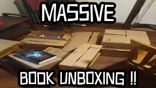 MASSIVE Book Unboxing