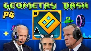 US Presidents Play Geometry Dash (Part 4)