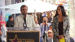 Ringo Starr speech at Sheila E.'s Hollywood Walk of Fame Star ceremony