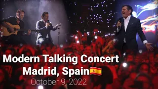 2022 MODERN TALKING CONCERT IN MADRID, SPAIN🇪🇸 - LIVE CONCERT |  Thomas Anders & Modern Talking Band