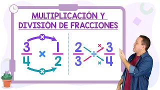 Multiplicación y división de fracciones | Fácil