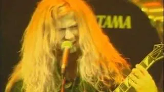 Megadeth Lucretia 1992 Live Hammersmith London RIP Nick Menza