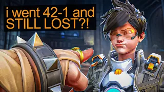 This Tracer went 42-1 and STILL LOST! 🤣 | Overwatch 2