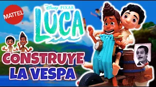 LUCA y Alberto | Pack de Construye y Destruye La Vespa - Mattel 2021 Reseña Disney Pixar | TOY SHOTS