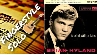 SEALED WITH A KISS | Brian Hyland | Slow Tempo | Fingerstyle Solo