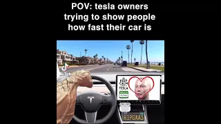 tesla owners be like #tesla #elonmusk #shorts