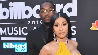 Cardi B Claims Being Hacked After Offset Is Accused of DMing Other Women | Billboard News