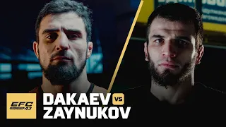 Бой за трон легкого веса EFC: Мехди Дакаев vs Маккашарип Зайнуков