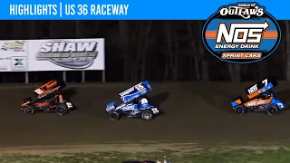 World of Outlaws NOS Energy Drink Sprint Cars | US 36 Raceway | April 5th, 2024 | HIGHLIGHTS