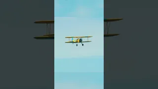 Stearman Biplane Flyby
