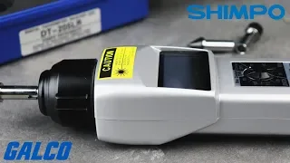 Shimpo's DT-205LR Handheld Tachometer