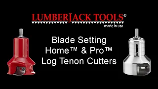 How To Set Your Tenon Cutter Blades (Home & Pro)