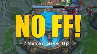 Never Give Up! Never Surrender!