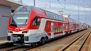 ZSSK Stadler KISS 561 103-3: REX 1870 11:11 h Nové Zámky – 12:26 h Bratislava hl.st.