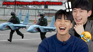 Army Soldiers Hilarious Reaction towards US Military Memes (NORTH KOREA)