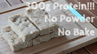 Homemade Protein Bar Without Powder! (For Bulking)