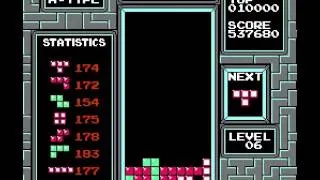 Nintendo Tetris AI Demonstration (Fast)