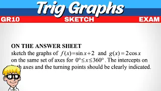 Exam Trig Graphs Grade 10