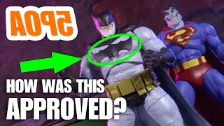 BIZARRO AND BATZARRO! McFarlane Toys DC Multiverse Superman and Batman Action Figure Review