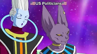 Politics Simplified Dragon Ball Super style.