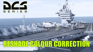 DCS World: Reshade Colour Correction - Correcting oversaturated and underexposed visuals (Ultrawide)