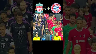 Liverpool VS Bayern Munich 2023 | Pre Season | #shorts #football #youtube