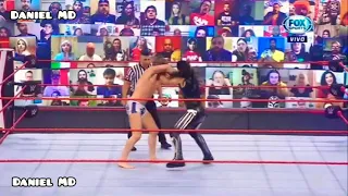 Matt Riddle vs Mustafa Ali - WWE Raw 01/03/21 Español latino