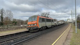 BB 26231/ acheminement Ouigo espagnol, tronçon TGV M/ BB 67400/ Frecciarossa et autres trains…
