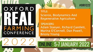 Science Biodynamics and Regenerative Agriculture