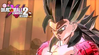 DBS Super Hero Gohan with Super Saiyan 4 Beast Form in Xenoverse 2! Transformable to SSJ3 & SSJ5