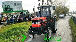 Японский трактор KUBOTA GL40 с кабиной 40 л.с. колея 114 см клиренс 47 см. кондиционер печка