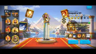 Rise of kingdom F2P maxing Cleopatra