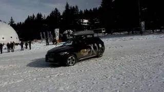 BMW X1 Drive Event in Snow