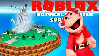 El Mono Sílabo Juega : NATURAL DISASTER SURVIVAL - ROBLOX