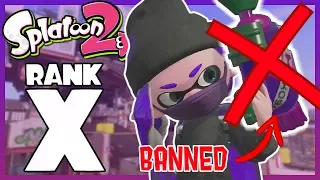 Splatoon 2 - Rank X But Without Your Weapon