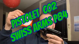 Pistolet co2 Swiss arms p84 3 joules
