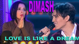 DIMASH Kudaibergen - LOVE IS LIKE A DREAM |What does it transmit to us?|ARGENTINA-REACTION