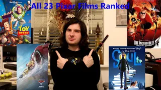 All 23 Pixar Films Ranked