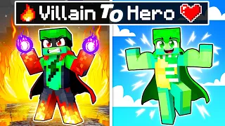 From VILLAIN to HERO Story in Minecraft!