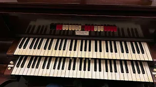 “Hail Eternal”, a Masonic Hymn on pipe organ at Mystic Valley Lodge, arranged by C Jackson