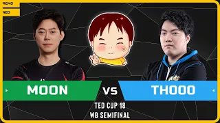 WC3 - [NE] Moon vs TH000 [HU] - WB Semifinal - Ted Cup 18