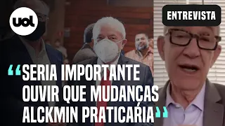 'Perfil para vice de Lula é diferente da trajetória de Alckmin', diz ex-presidente do PT