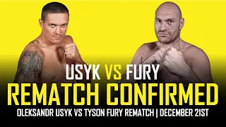 OLEKSANDR USYK VS TYSON FURY - REMATCH | DECEMBER 21ST!!! 👀